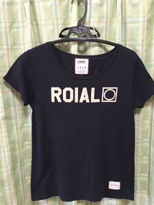 #Mサイズ ロイヤル レディース トップス 半袖Tシャツ 半袖カットソー 紺色