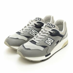 ◆505512 NEW BALANCE ニューバランス ◆スニーカー CM1600LG サイズ26.5cm メンズ グレー ネイビー