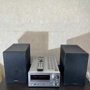 ONKYO CDレシーバー　CR-N765・スピーカー　D-055 15年製　★ジャンク品★