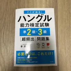 ハングル能力検定試験準2級・3級問題集