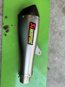 akrapovic アクラポビッチ コニカルチタンサイレンサー 60.5Φ【検】Z900RS ZRX1200DAEG ダエグ XJR1300 CB1300SF GSX1400 z900