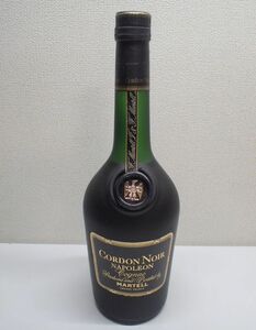 H206/8B◆MARTELL CORDON NOIR マーテル コルドンノアール ナポレオン NAPOLEON コニャックブランデー 700ml 古酒未開栓◆