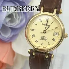 【稼動品】腕時計　BURBERRY バーバリー　ゴールド