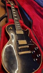 1973年 Gibson lespaul Custom（black beauty）sticker numbered paf