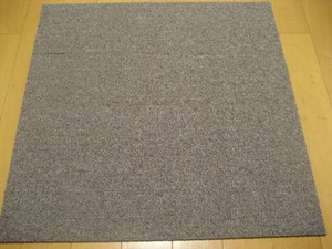 日本製タイルカーペット（５枚）厚み約6.5mm＜５０３０＞在庫３７枚・訳あり品・１枚１４０円～