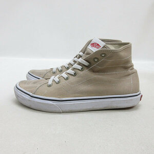 z■【26.5】バンズ/VANS DECON DX スニーカー ハイカット 617469-0006/ベージュ/men