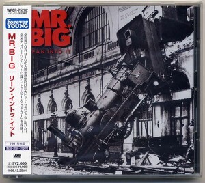 ☆MR.BIG 「リーン・イントゥ・イット LEAN INTO IT」 新品 未開封