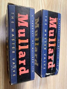 ムラード(Mullard) EL34 6CA7 デュアルゲッター 真空管　2本セット #出力管 #アンプ #真空管アンプ #オーディオ機器 #音楽関連 #箱付