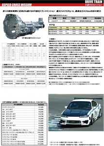 【HPI】 6速クロスミッション ニッサン シルビア S15 SR20DET [HPKM-FS6R92A]