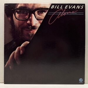 Cut無し!美品! 初版 茶ラベ USオリジナル BILL EVANS Alone Again (