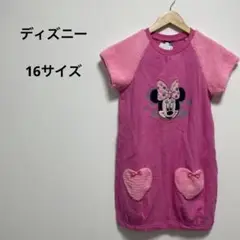 香港ディズニー【新品✨】　キッズワンピース　ミニーちゃん　ディズニー仮装