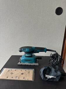 makita マキタ 電動工具　仕上サンダ　BO3710 　通電動作確認　（箱破損）