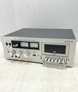 通電OK◯Victor KD-970SA ステレオ　カセット　デッキ　ジャンク品扱い◯STEREO CASSETTE DECK ビクター　　カセットデッキ