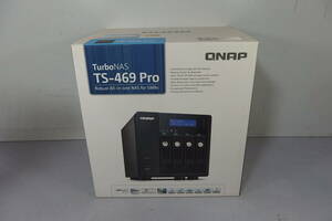 ◆未使用 QNAP(キューナップ) NAS(ネットワークHDD) サーバー TS-469 Pro 初期HDD非搭載型 TurboNAS/ターボ/プロ/4ベイ/タワー型