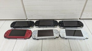 SONY プレイステーション・ポータブル PSP-3000 6台セット PlayStation Portable PSP【ジャンク品】