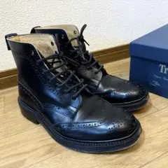 Tricker’s Stowトリッカーズ ウィングチップ ブーツ サイズ27