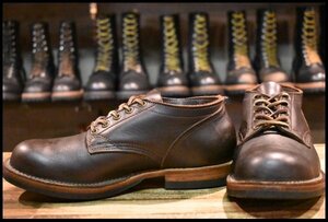 【UK7 良品】VIBERG ヴァイバー オックスフォード シューズ ブラウン 茶 ヴァイバーグ キャッツポウヒール 短靴 ブーツ HOPESMORE