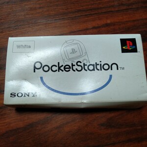 コ391 未使用 Pocket Station ポケットステーション SONY SCPH-4000 White PlayStation メモリーカード 箱 取説付 動作未確認 