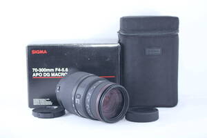 ★極美品★シグマ SIGMA APO DG 70-300mm F4-5.6 NIKON ★元箱付き★#W063