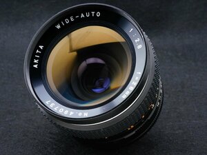 AKITA WIDE-AUTO 28mm F2.8 美品!!! M42 マウント 気候の良いドイツから直輸入!! 0633