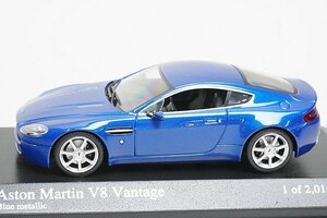 PMA ミニチャンプス 1/43 ASTON MARTIN アストンマーチン V8 Vantage ヴァンテージ ブルー ※外箱欠品