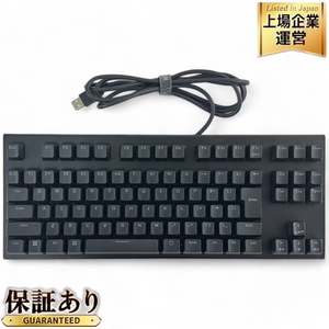 Topre REALFORCE GX1 KEYBOARD X1UC11 キーボード PC周辺機器 日本語配列91キー ブラック 中古 N9445075