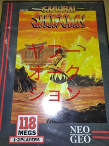 [動作未確認] SNK ネオジオROMカセット サムライショーダウン 海外版サムライスピリッツ NEOGEO SAMURAI SPIRITS SAMURAI SHODOWN