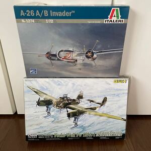 1円〜【未組立/未開封】G.W.H 1/48 Focke Wulf Fw 189A-1 mit Sonderaktion Schneekufen ITALERI 1/72 ダグラス A-26 A/B インベーダー