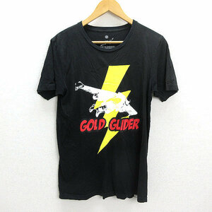 X★ バンプ オブ チキン/BUMP OF CHICKEN GOLD GLIDER TOUR 2012 ツアーTシャツ【M】黒MENS/54【中古】■