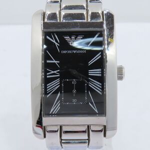 158s EMPORIO ARMANI エンポリオアルマーニ AR-0156 クオーツ 腕時計 ※中古