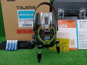 未使用品 Tajima タジマ ブルーグリーンレーザー レーザー墨出し器 ZEROB-TYZ