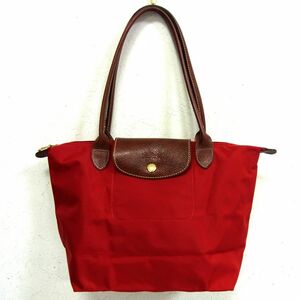 ■LONGCHAMP ロンシャン ルプリアージュ トートバッグ 折り畳み 軽量 コンパクト収納 レディース 1円スタート