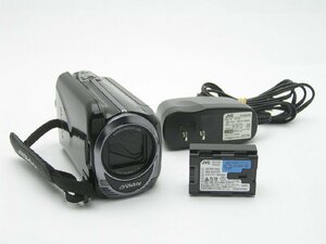 ★ハローカメラ★2709　Victor Everio HDD VIDEO CAMERA GZ-MG760-B 動作品 【付属品有り】：動作品 現状 1円スタート 即決有り