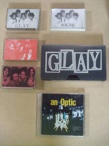 GLAY インディーズ時代の超貴重品 全６点セット