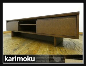 ◆FX496◆展示品◆karimoku カリモク◆Chitano チターノ◆テレビボード◆TV台◆オーディオボード◆AVキャビネット◆リビングボード◆モダン