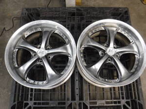 MCMC【C905】Work ワーク VS-KF 18×9J +45 5H PCD114.3 2本 ☆岡山☆