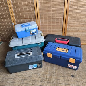 ◎【ツールボックス まとめ売り】工具ケース コンテナ HOBBY FACTORY アイリス ハードケース ホビーケース Rubbermaid 工具箱 209-55