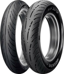 DUNLOP 180/60R16 MC 80H ELITE4 リア TL(チューブレスタイヤ)