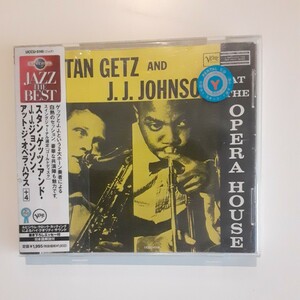 スタンゲッツ&J.J.ジョンソン　アットジオペラハウス+４ CD