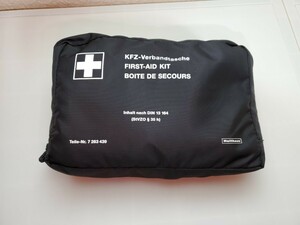 ⑥【新品】 未使用品 メルセデスベンツ Mercedes-Benz　BMW アウディ　FIRST AID KIT　ファーストエイドキット　救急セット 救急箱