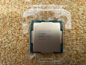 Intel Core i7-8700 プロセッサー CPUクーラー付き Intel純正 中古A-ランク【動作確認済み】