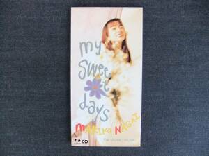 CDシングル8㎝-3　　　　　永井真理子　　　my sweet days　　音楽　歌手　同梱発送可能　ミュージシャン　ステッカーシール付き