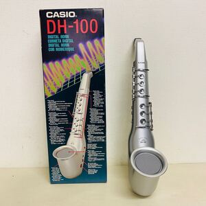 【ジャンク】CASIO DIGITAL HORN カシオ　デジタルホーン エレキサックス MIDI DH-100 ジャンク 現状品