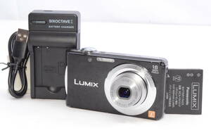 ★Panasonic LUMIX DMC-FH5 ブラック ルミックス コンパクトデジタル★06079A-8005