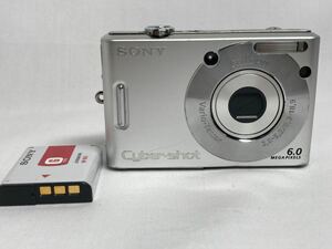★訳あり特上品★ ソニー SONY Cyber-Shot DSC-W30 コンパクトデジタルカメラ バッテリー付き#176