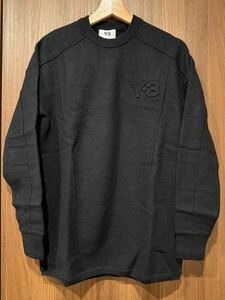 中古☆Y-3 22aw ウール ニット セーター sizeXS☆ワイスリー アディダス ヨウジヤマモト スウェット カットソー