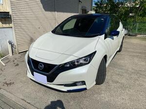 【諸費用コミ】:平成30年 日産 リーフ X 10万台記念車 メーカーナビ プロパイロット付★大阪 中古車★電気自動車