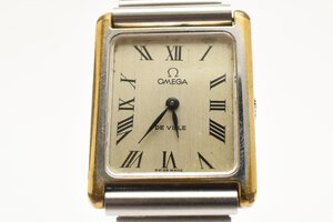 オメガ デビル スクエア コンビ クォーツ メンズ 腕時計 OMEGA