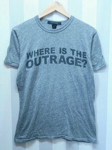 2-9376A/マークジェイコブス WHERE IS THE OUTRAGE? 半袖Tシャツ MARC JACOBS 送料200円 