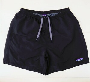 Patagonia★Baggies Shorts パタゴニア バギーズ ショーツ 5インチ ショートパンツ ブラック S アウトドア キャンプ ナイロン